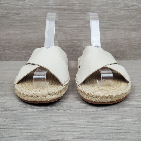 Charlotte Stone open toe criss cross espadrilles - Picture 5 of 10
